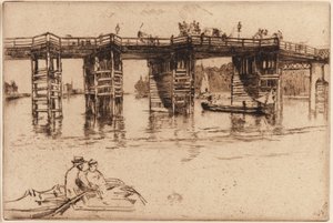 Viejo puente de Putney de James Abbott McNeill Whistler