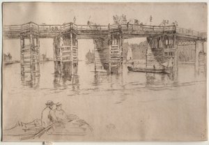 Viejo puente de Putney de James McNeill Whistler