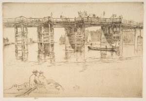 El viejo puente de Putney de James McNeill Whistler