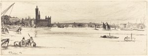 El Puente de Westminster Antiguo de James Abbott McNeill Whistler