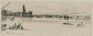 Viejo puente de Westminster de James Abbott McNeill Whistler