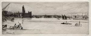 El antiguo puente de Westminster de James McNeill Whistler