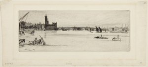 El antiguo puente de Westminster de James McNeill Whistler