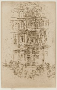 Palacios, Bruselas de James Abbott McNeill Whistler