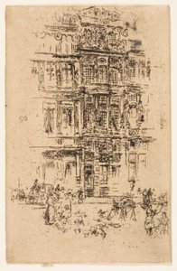 Palacios, Bruselas de James Abbott McNeill Whistler