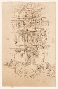Palacios, Bruselas de James Abbott McNeill Whistler