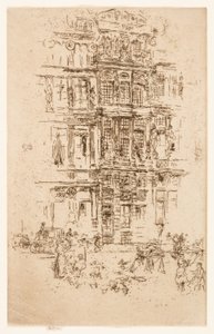 Palacios, Bruselas de James Abbott McNeill Whistler