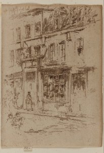 Petite Rue au Beurre, Bruselas de James Abbott McNeill Whistler