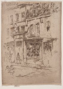 Petite Rue au Beurre, Bruselas de James McNeill Whistler