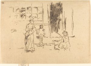 Petticoat Lane de James Abbott McNeill Whistler