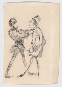 Policía y ciudadano de James Abbott McNeill Whistler