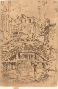 Ponte del Piovan de James Abbott McNeill Whistler