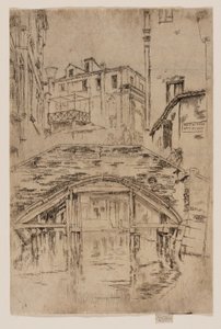 Ponte del Piovan de James Abbott McNeill Whistler