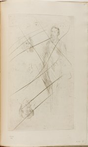 Bocetos de retratos incluyendo a F.R. Leyland y Whistler de James Abbott McNeill Whistler