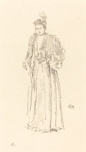 Estudio de retrato: Señorita Charlotte R. Williams