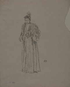 Estudio de retrato: Señorita Charlotte R. Williams