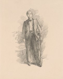 Estudio de retrato: Sr. Herbert C. Pollitt de James Abbott McNeill Whistler