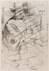 Retrato de un hombre de James Abbott McNeill Whistler