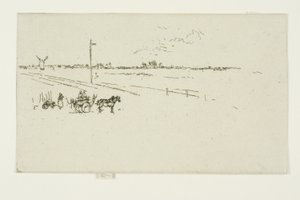 Estación de tren, Voves de James Abbott McNeill Whistler