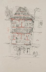 Casa Roja, Paimpol de James Abbott McNeill Whistler