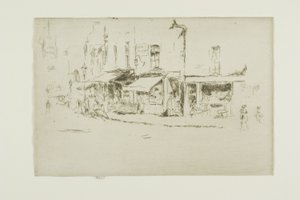 Rochester Row, Westminster de James Abbott McNeill Whistler