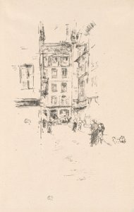 Rue Furstenburg de James Abbott McNeill Whistler