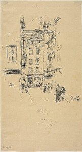Rue Furstenburg de James Abbott McNeill Whistler