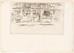 Rue de la Rochefoucault de James Abbott McNeill Whistler