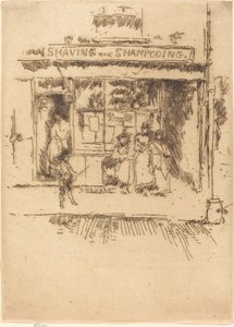 Afeitado y Champú de James Abbott McNeill Whistler