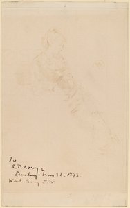 Boceto de Maud de James Abbott McNeill Whistler