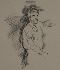 Boceto de un herrero de James Abbott McNeill Whistler