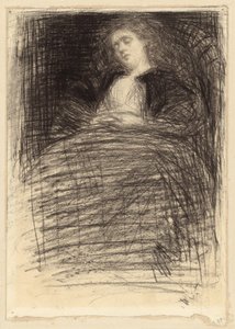 Mujer durmiendo de James Abbott McNeill Whistler