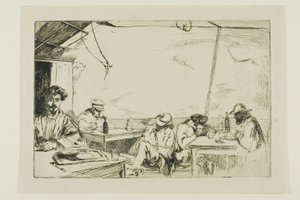Sopa a tres sous de James McNeill Whistler