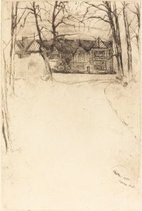 Speke Hall, No.1 de James Abbott McNeill Whistler