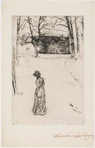 Speke Hall: La avenida de James Abbott McNeill Whistler