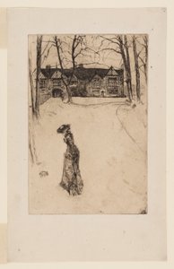 Speke Hall: La Avenida de James Abbott McNeill Whistler