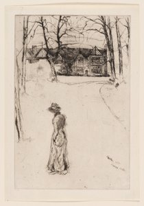 Speke Hall: La avenida de James Abbott McNeill Whistler