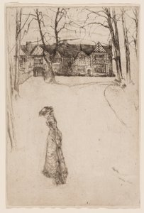 Speke Hall: La avenida de James Abbott McNeill Whistler