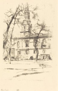San Giles-in-the-Fields de James Abbott McNeill Whistler