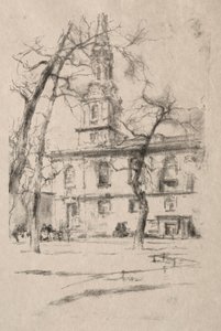 St. Giles-in-the-Fields de James McNeill Whistler