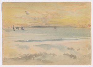 St. Ives: Atardecer de James Abbott McNeill Whistler