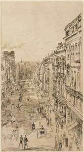 Calle St. James de James Abbott McNeill Whistler