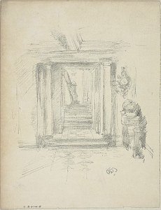 Escalera de James Abbott McNeill Whistler