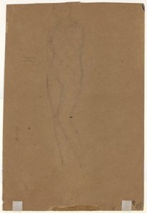 Figura de pie [verso] de James Abbott McNeill Whistler