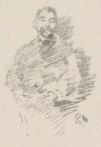 Stéphane Mallarmé de James McNeill Whistler