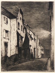 Calle en Saverne de James Abbott McNeill Whistler