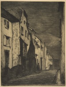 Calle en Saverne de James McNeill Whistler