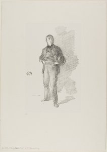 Estudio No. 1: Sr. Thomas Way de James Abbott McNeill Whistler
