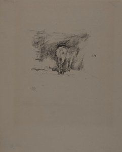 Estudio de un Caballo de James Abbott McNeill Whistler