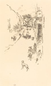 Domingo, Lyme Regis de James Abbott McNeill Whistler